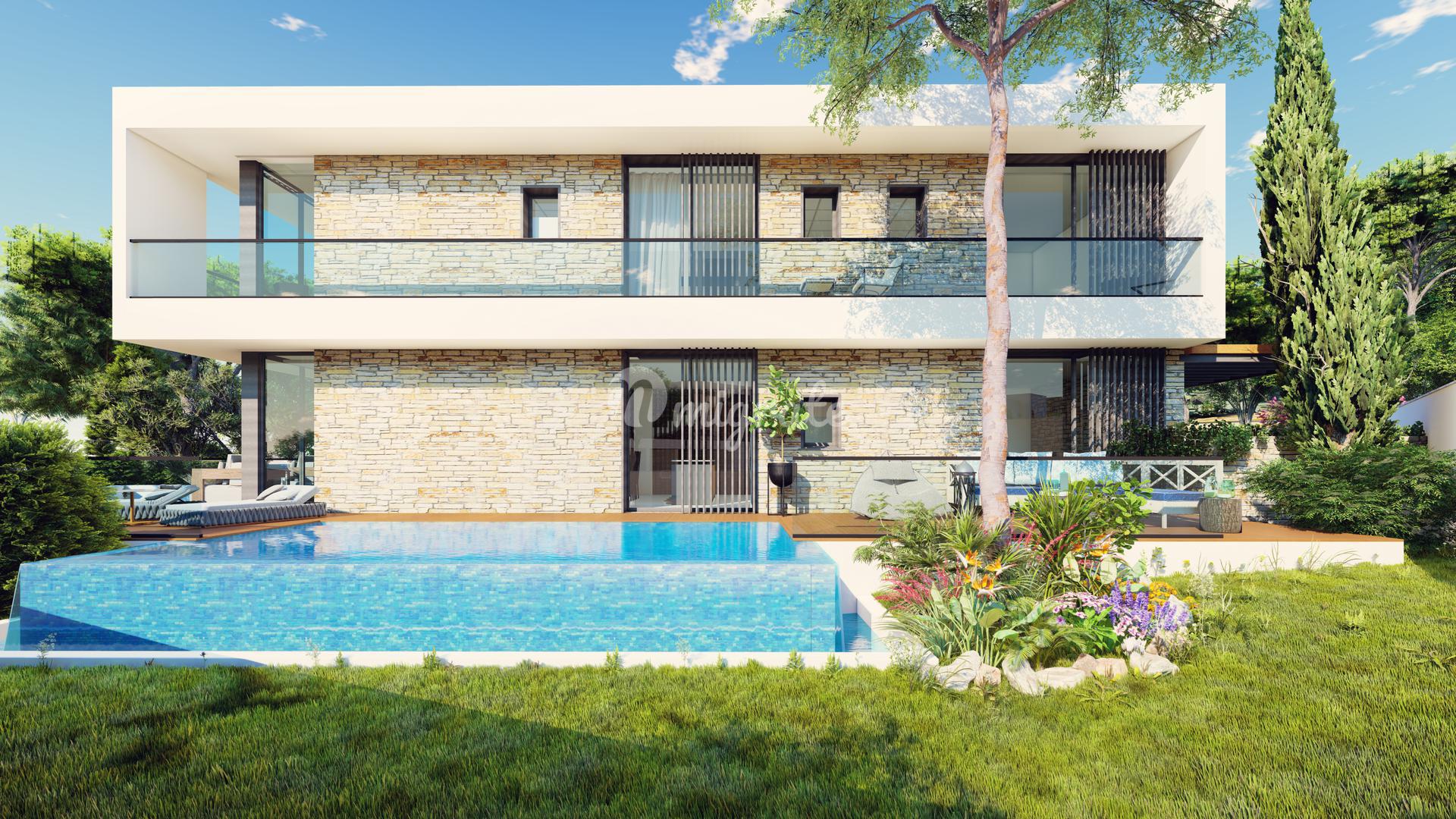 Комплекс вилл на 1-й линии моря (Pelagos Beachfront Residences (Aristo))