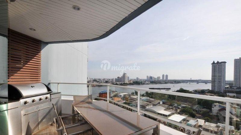 3 спален Кондо на продажу в Watermark Chaophraya (Watermark Chaophraya)