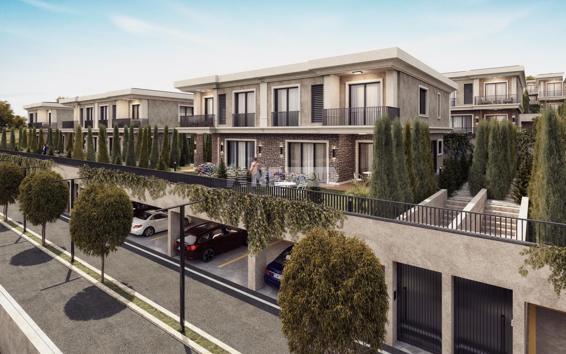 Комплекс вилл семейной концепции в Стамбуле (IST246 -ALYABAHÇE BAHÇEŞEHİR)