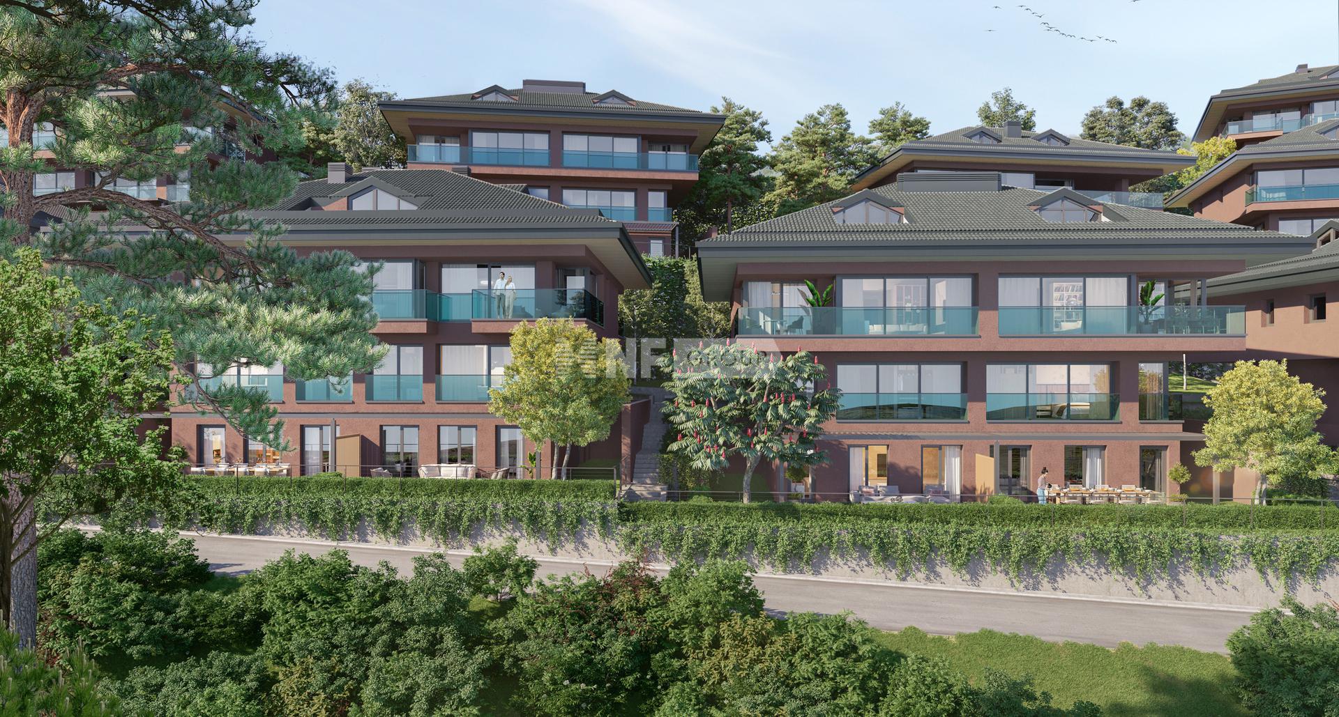 Современный комплекс с видом на Босфор (IST333 Deniz Koru)