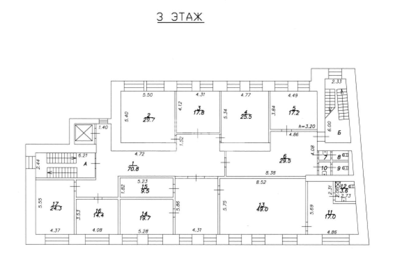 Продажа офиса 1 751 м², -1-4 этаж - Верхняя Радищевская, д. 17/2, стр. 1,  Москва | Лот os12506