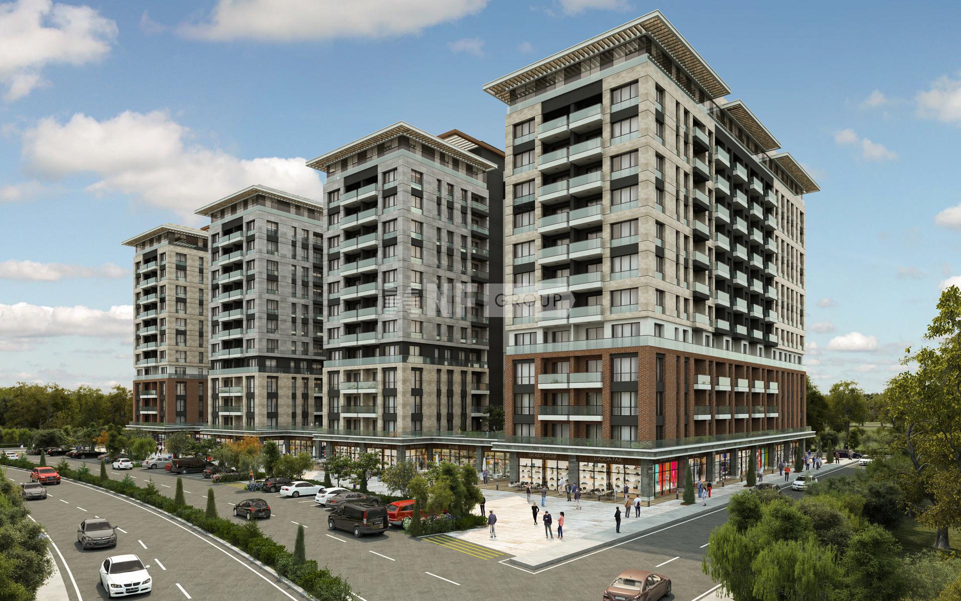 Жилой комплекс семейной концепции в Стамбуле (IST302 -Mega Garden Park)