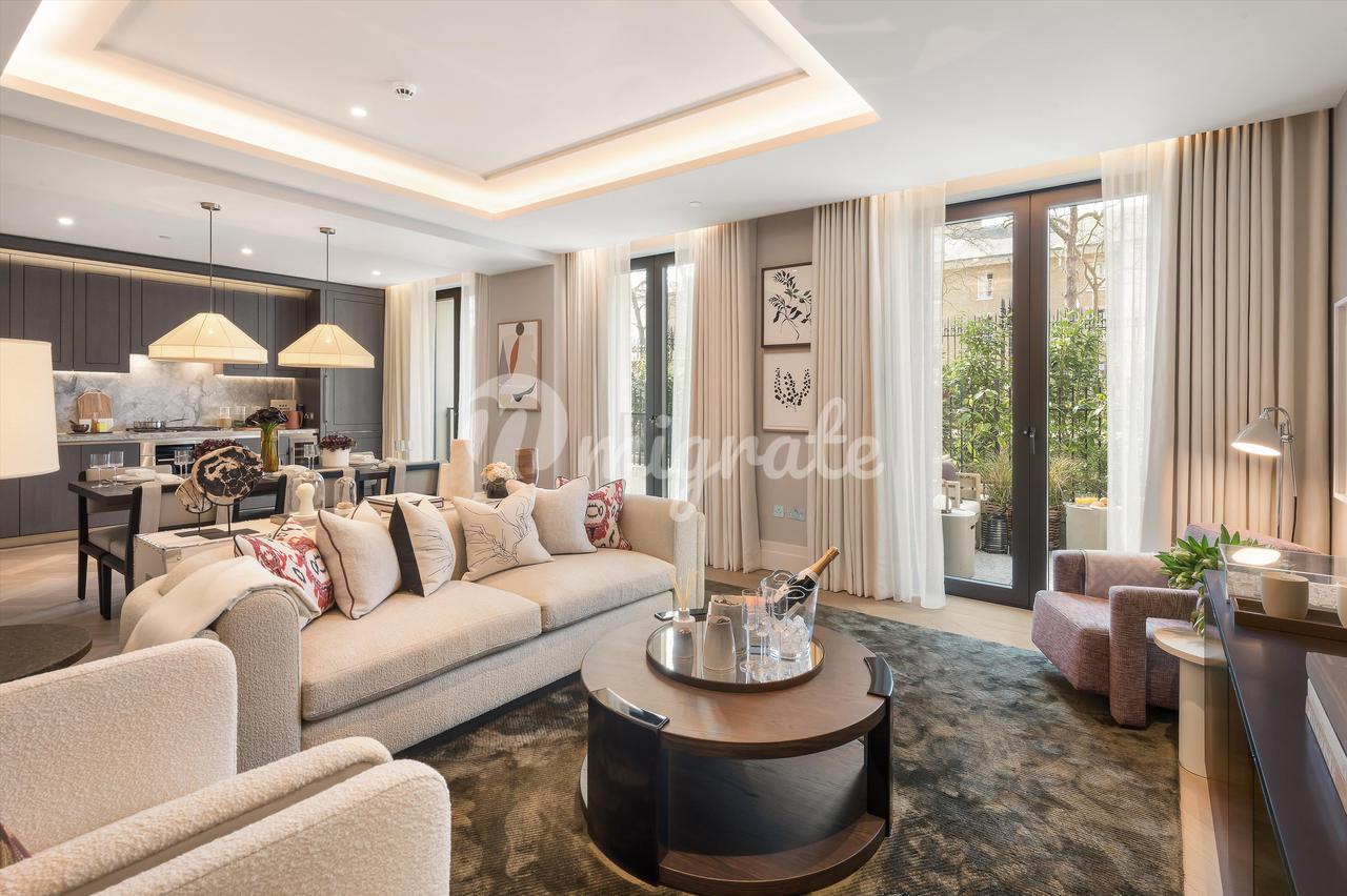 Апартамент в Chelsea Barracks, 8 Whistler Square, Belgravia, London, SW1W 8BW