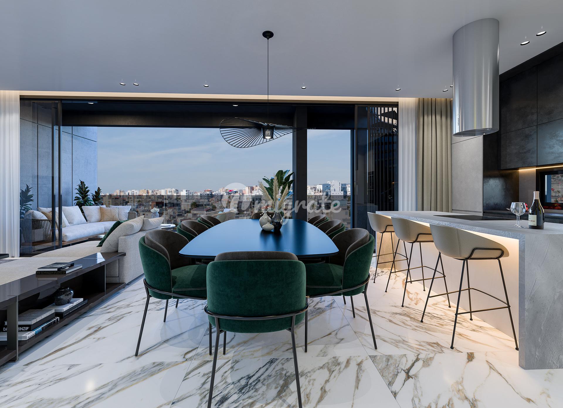 Пентхаус с 3 спальнями в районе Меса Гетония, Лимассол
 (3 bedroom Apartment Penthouse in Mesa Getonia area, Limassol)