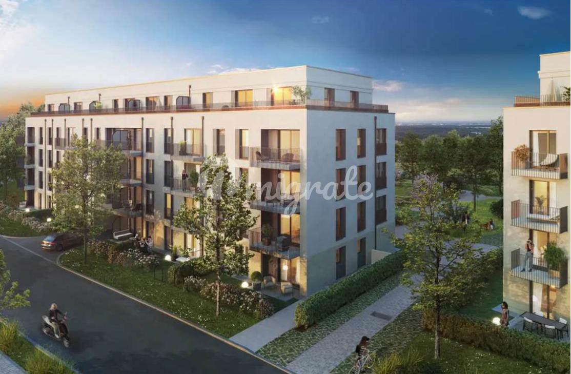 Просторная квартира в новом доме у парка в Мюнхене (Mortonstraße 19, Am Hart, 80937 München)