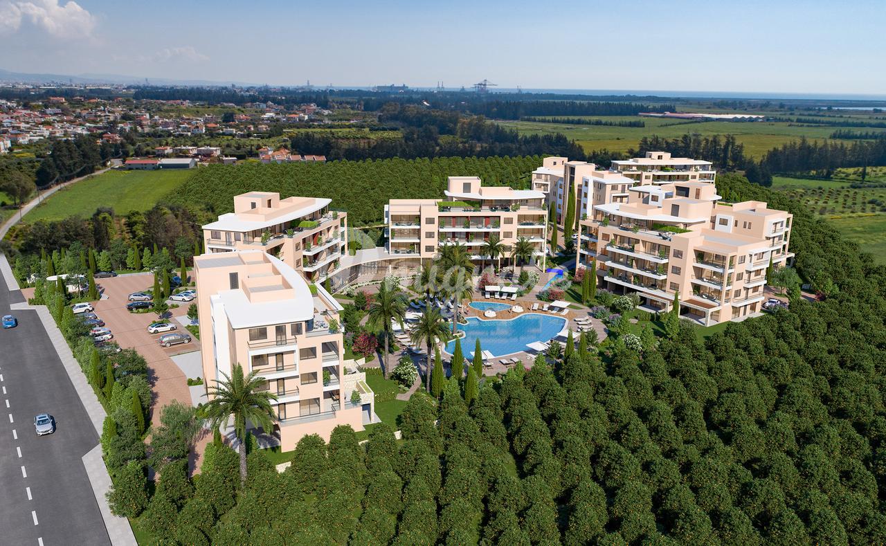 Новый жилой комплекс в Лимасоле (Limassol Park (Leptos))