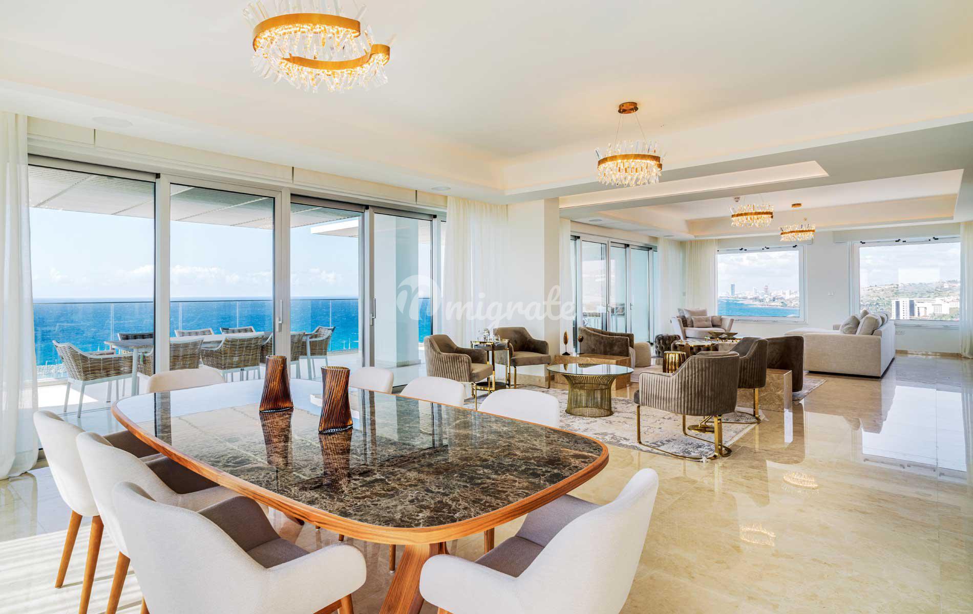 Пентхаус с 4 спальнями в туристическом районе Пареклизия, Лимассол
 (4 Bedroom Penthouse in Parekklisia Tourist Area, Limassol)