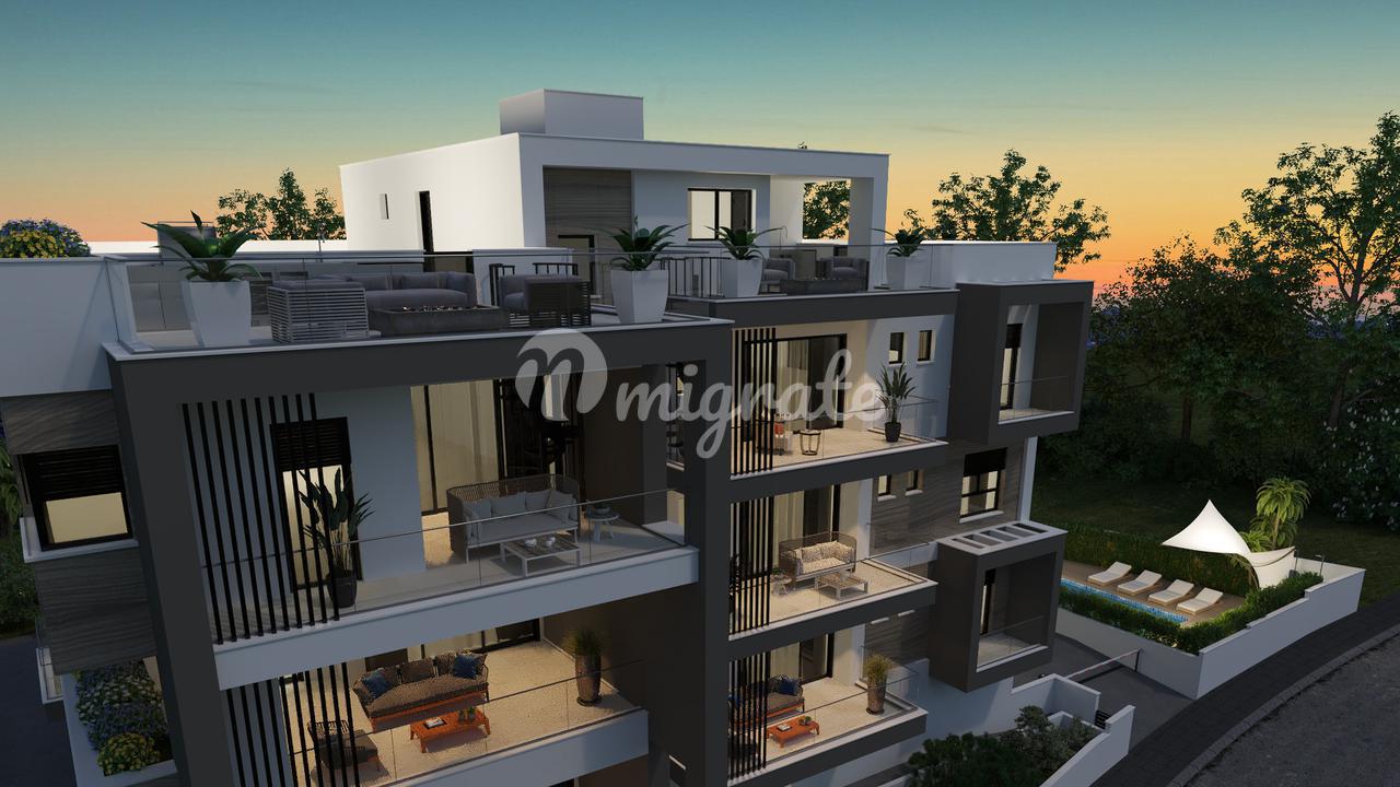 Пентхаус с 2+1 спальней в Агиос Афанасиос, Лимассол
 (2+1 Bedroom Penthouse in Agios Athanasios, Limassol)