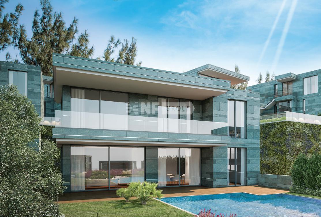 Роскошная вилла с видом на море в Бодруме (C3 5+1 Villa)