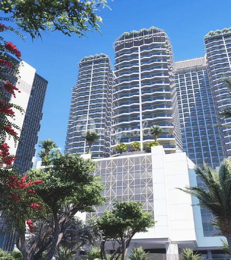 Двухкомнатная квартира в Golf Views Seven Tides (Two Bedroom in Golf Views Seven Tides)