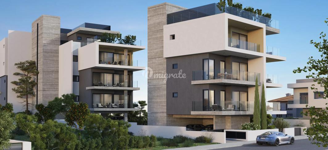 Пентхаус с 2 спальнями в Закаки, Лимассол
 (2 Bedroom Penthouse in Zakaki, Limassol)