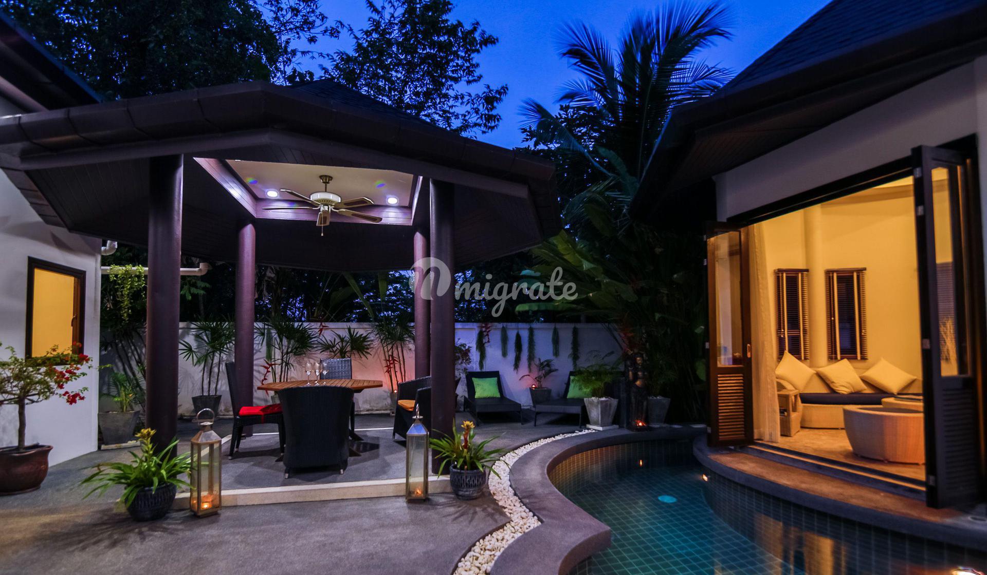 3 bedroom Balinese Style Pool House Under Big Buddha