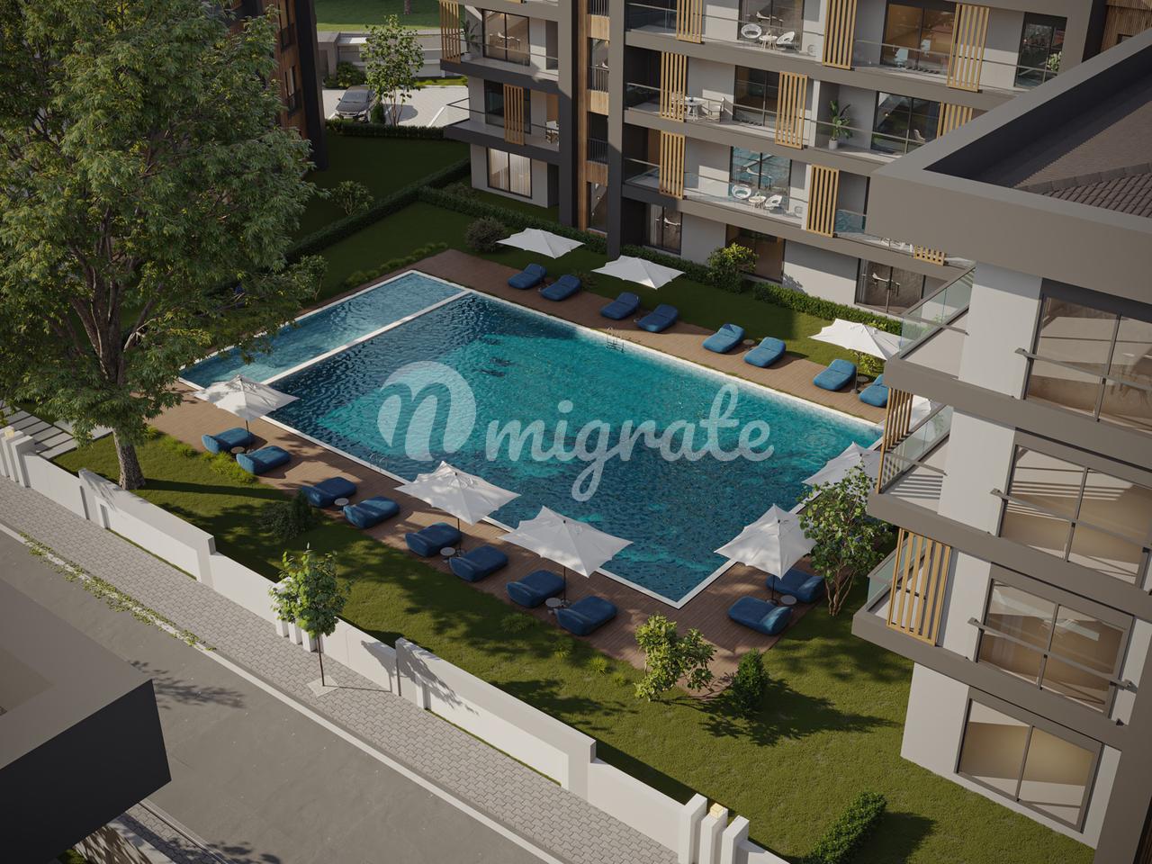 Квартиры и дуплексы в центре Кушадасы (Apts Milki Laedi Efil Kusadasi AD 0078)