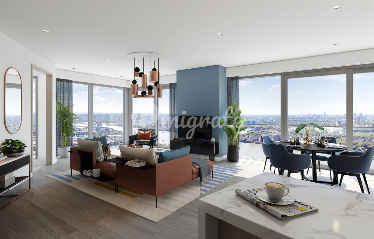 Квартира в 2.9 Aspen, Marsh Wall, London, E14