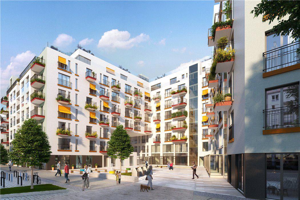 Жилой проект рядом с парком в Кройцберге (New project next to the park in Kreuzberg)