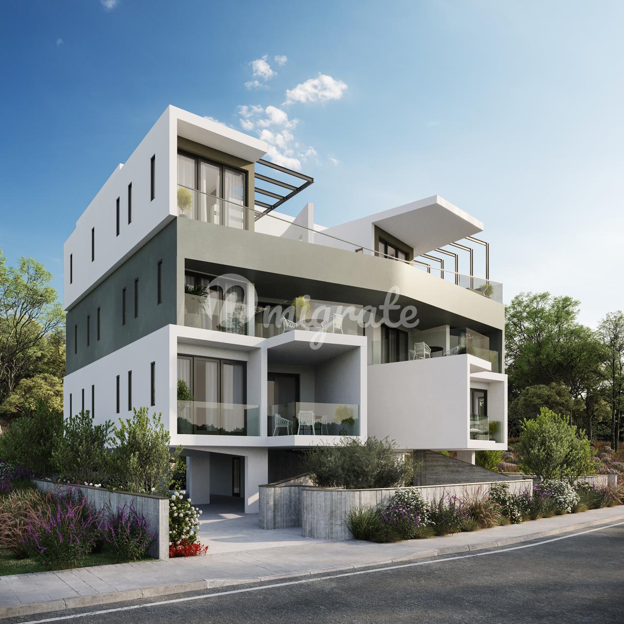 Бутик-комплекс апартаментов в Пафосе (Ethereal Park Olias homes)