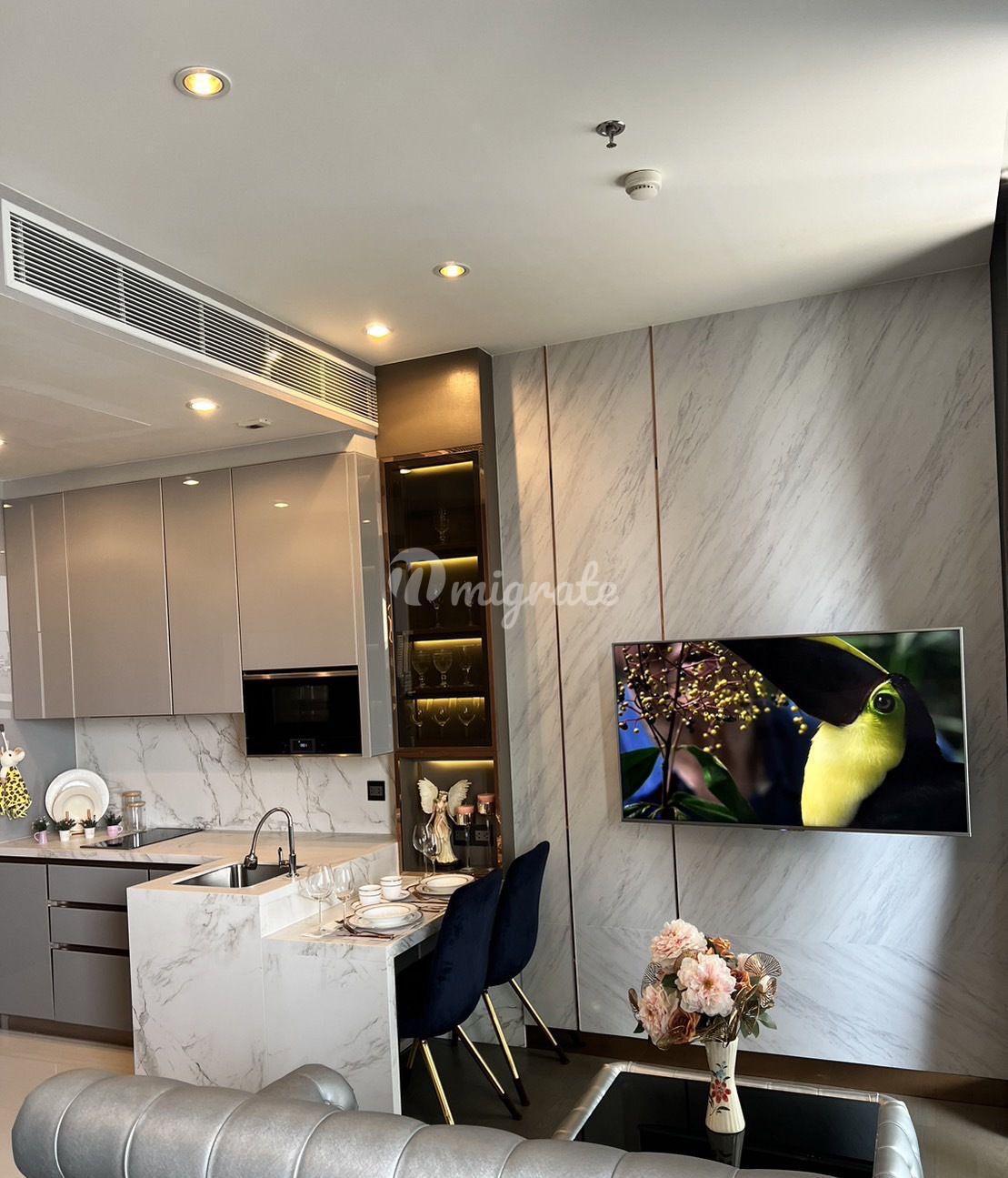 1 спален Кондо на продажу в The Esse at Singha Complex (The Esse at Singha Complex)