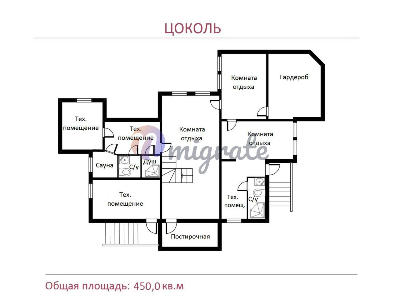 Планировка кпп с комнатой отдыха