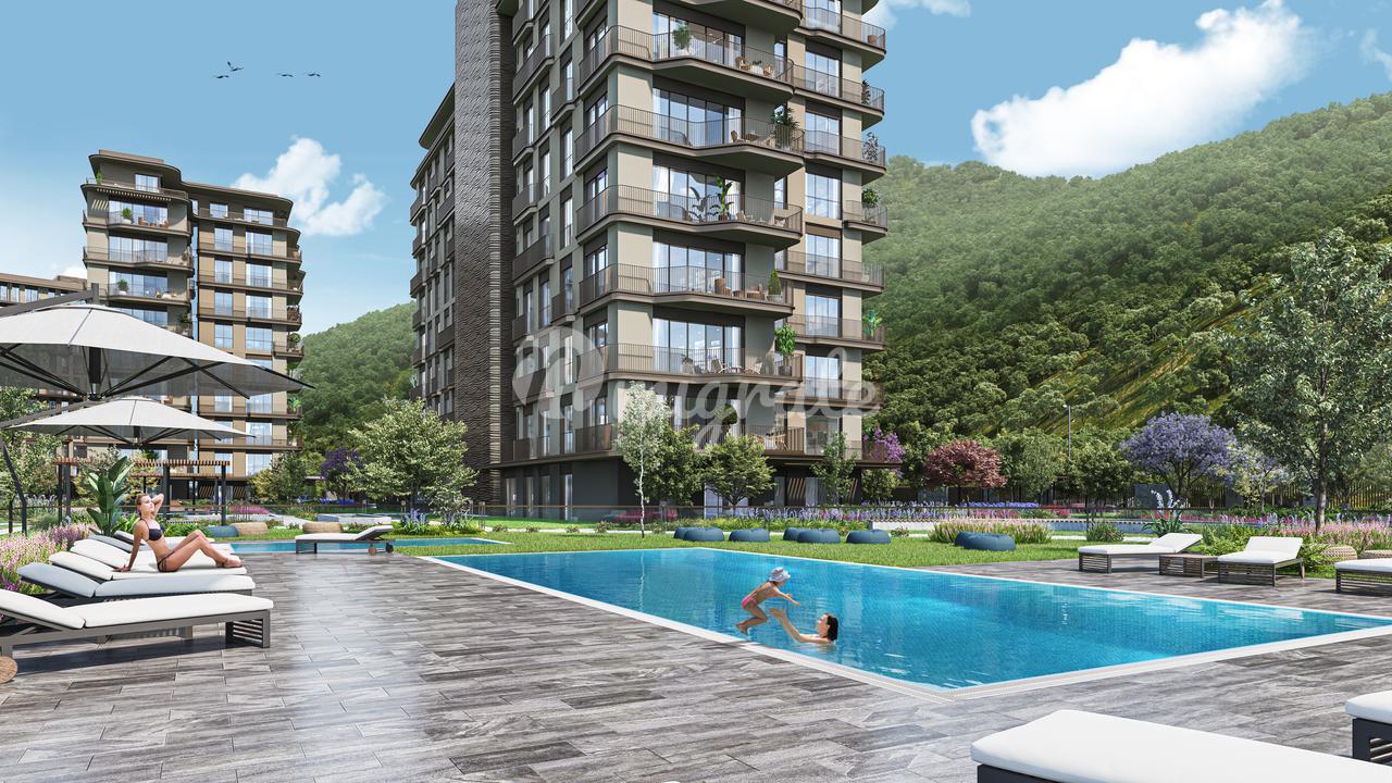 Элитный жилой комплекс в районе Сарыер, Стамбул (IST303 - Maslak Koru)