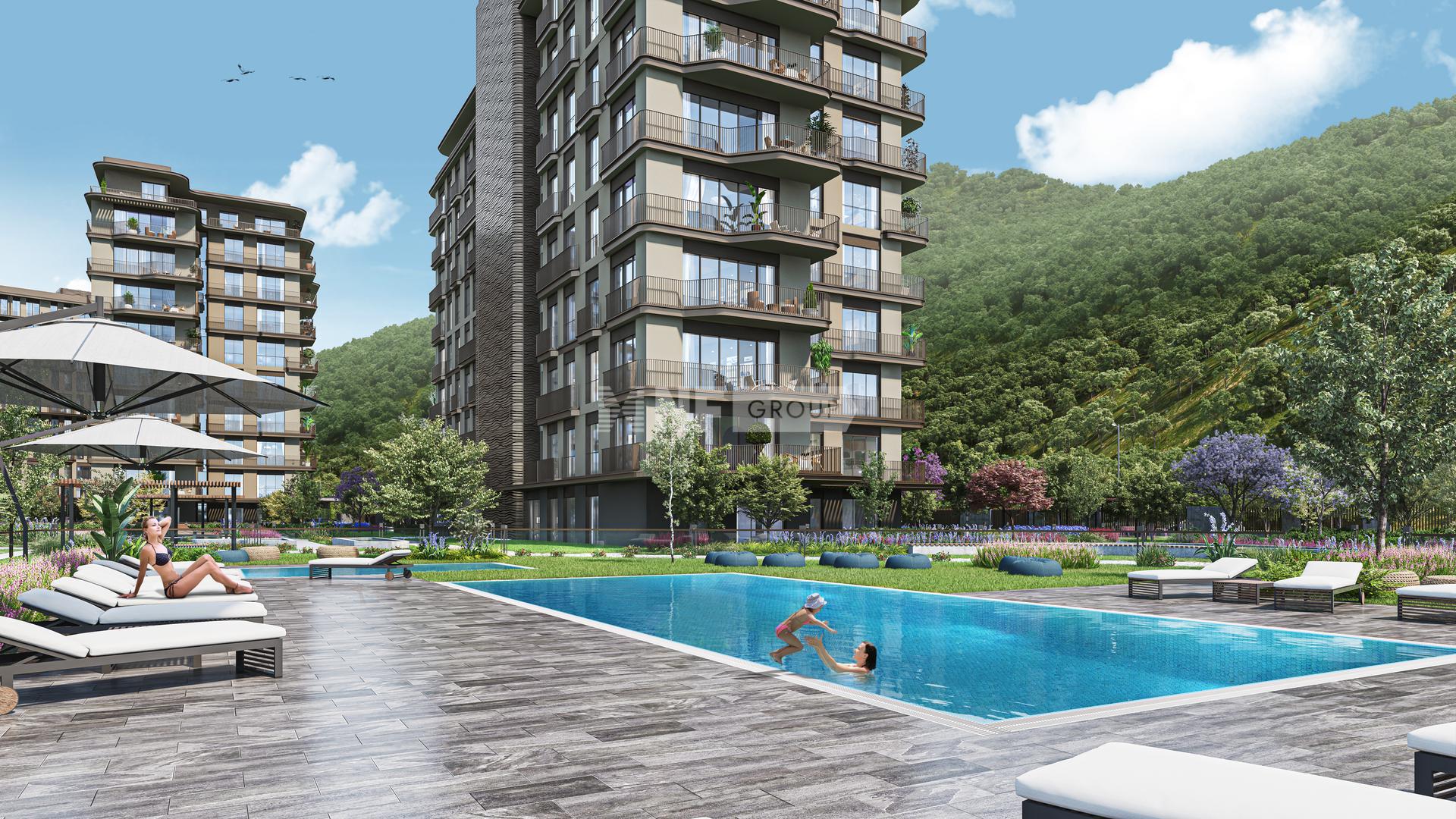 Элитный жилой комплекс в районе Сарыер, Стамбул (IST303 - Maslak Koru)