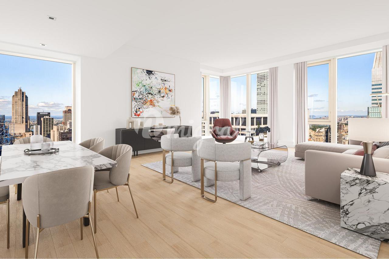 Кондоминиум в The Centrale Condo, 138 E 50TH ST, 62 - Turtle Bay, New York