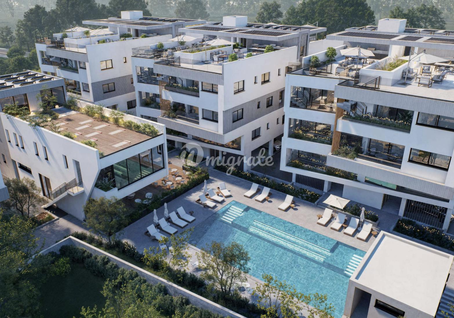 Пентхаус с 2 спальнями в Героскипу, Пафос
 (2 Bedroom Penthouse in Geroskipou, Paphos)