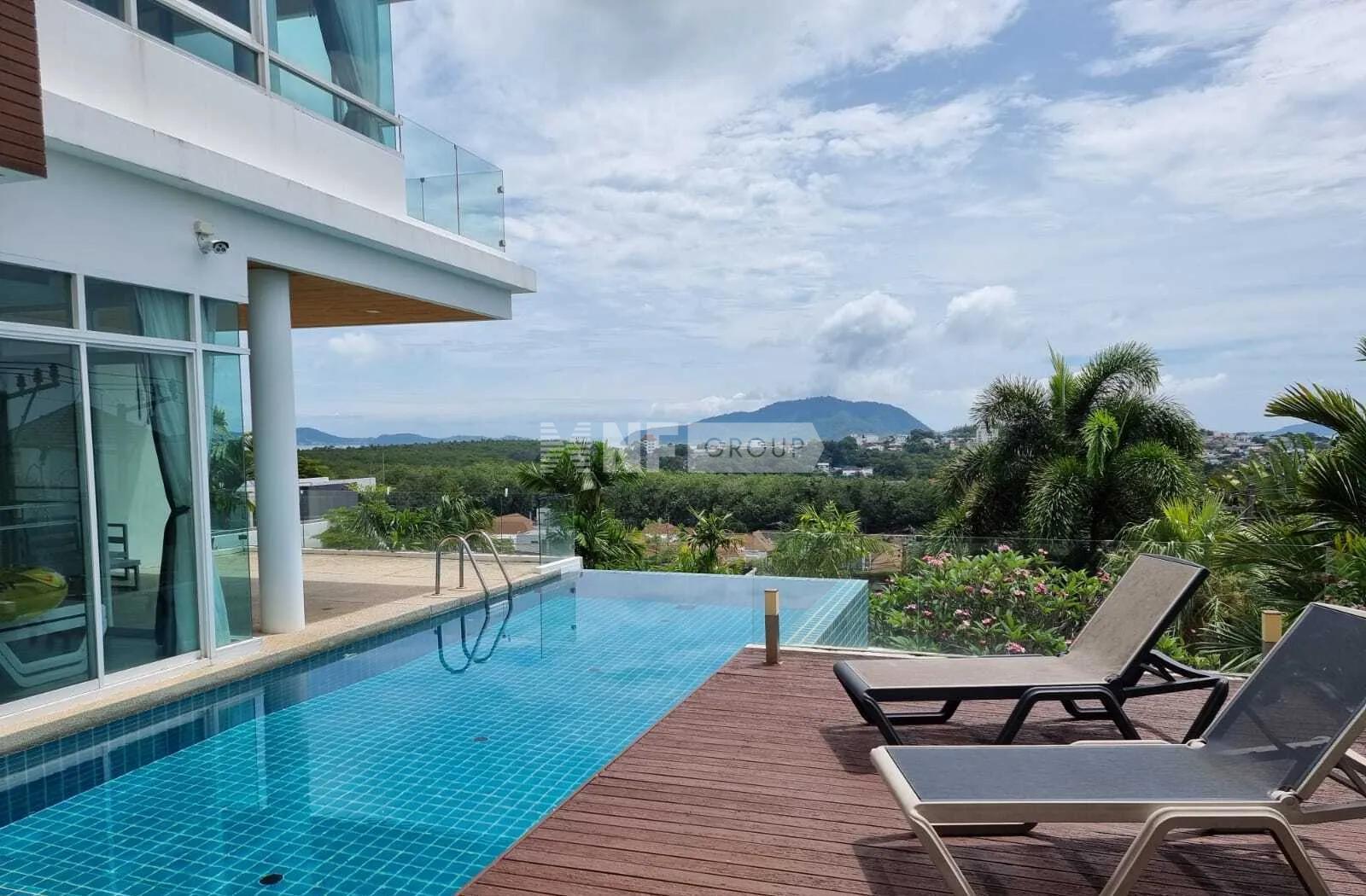 Modern 3 Bedrooms with Seaview Pool Villa Near Nai Harn and Rawai
