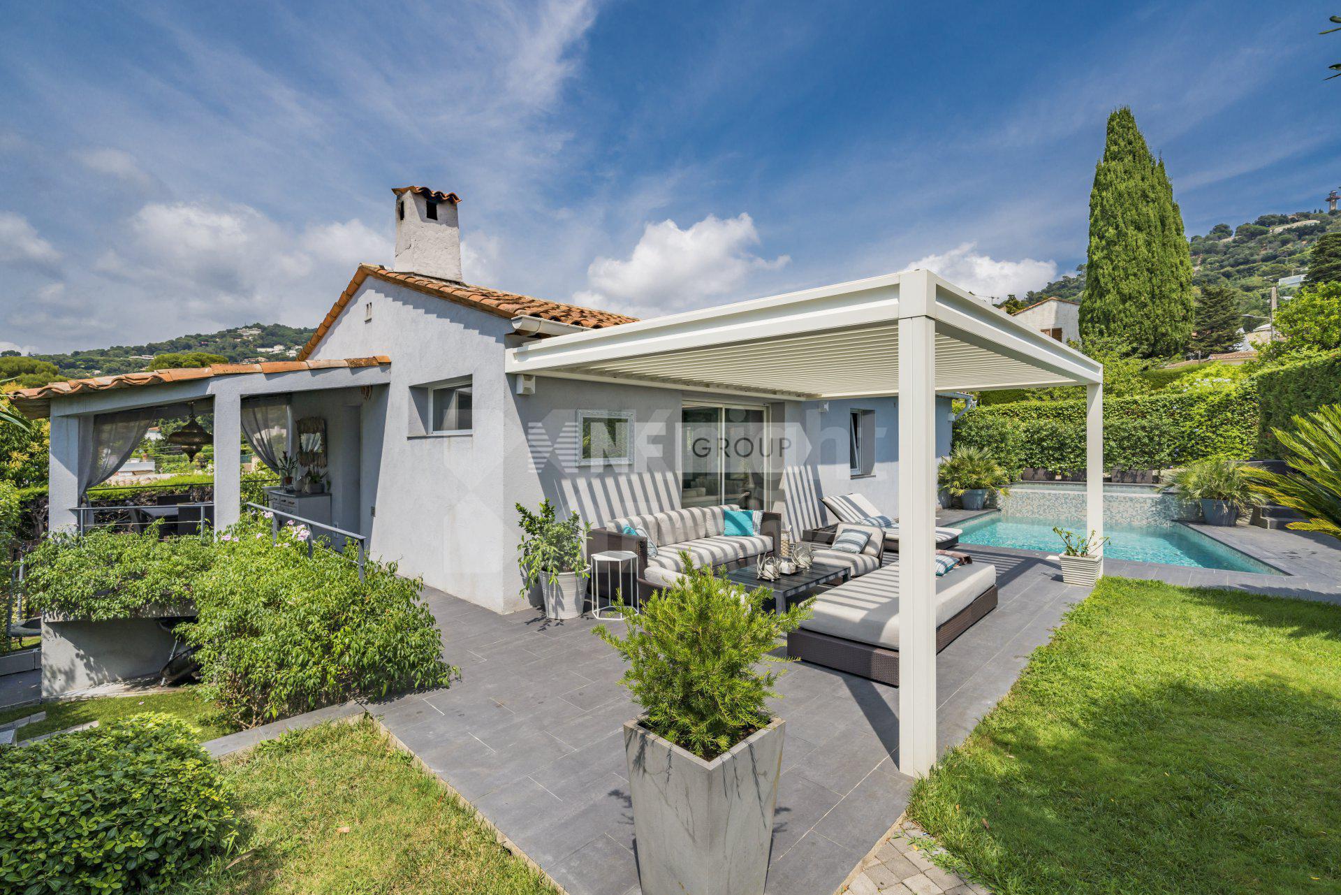 Прекрасная вилла с бассейном в Каннах