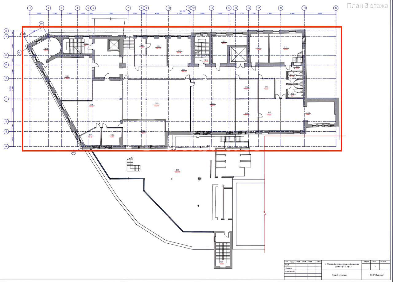 Аренда офиса 380 м², 3 этаж - Deworkacy Красный Октябрь, Москва | Лот  ol47116