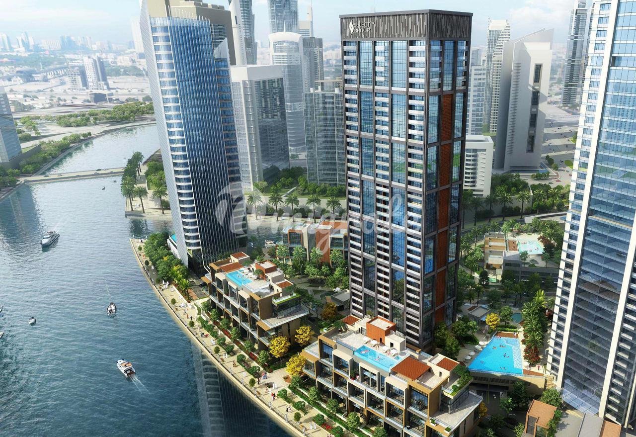 Новый жилой комплекс на набережной Дубайского канала (Peninsula Five (Select Group))