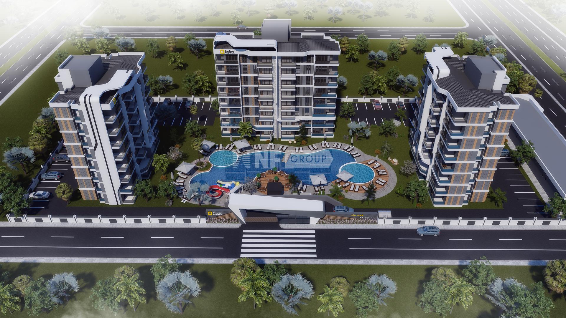 Престижный комплекс с богатой инфраструктурой в Анталье (Ailas - AN413)