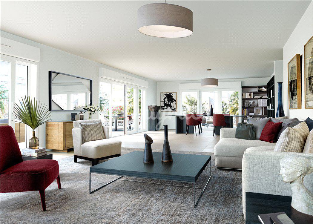 Роскошный пентхаус в новой резиденции в Каннах