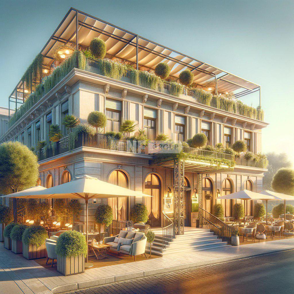 Отель 4* в Риме, районе Монте Сакро