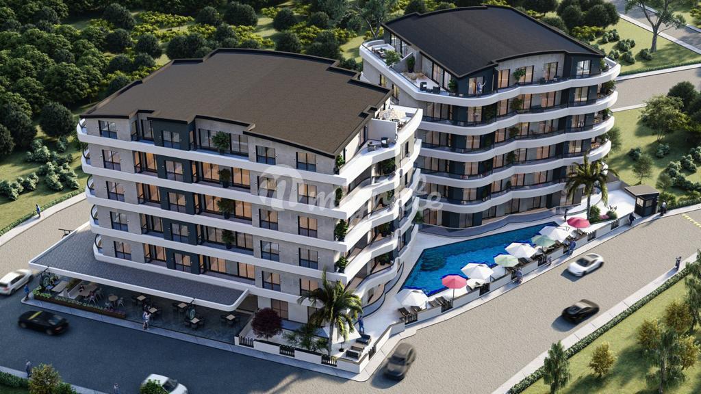 Жилой комплекс с видом на море в Дидиме (Duplex AlaLetoon Apt - Didim (AD0064 Altinkum))