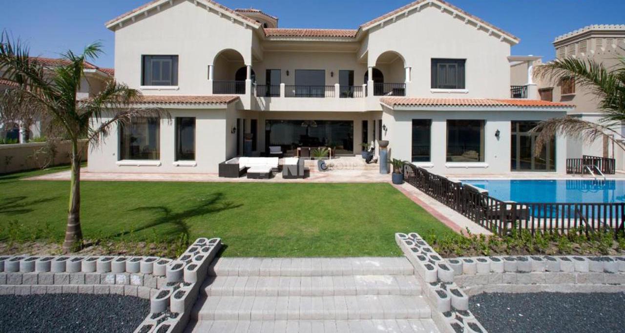 Вилла на Палм-Джумейра (Frond P, Signature Villa,Palm Jumeirah, Dubai)