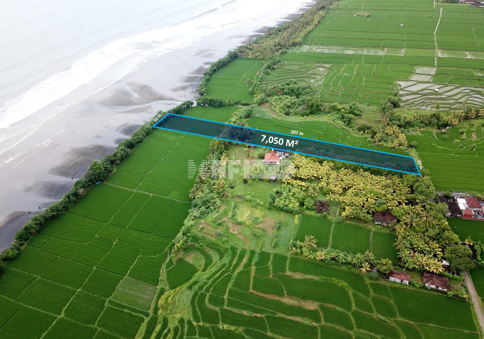 Medewi Beachfront Land with Tourism Zoning