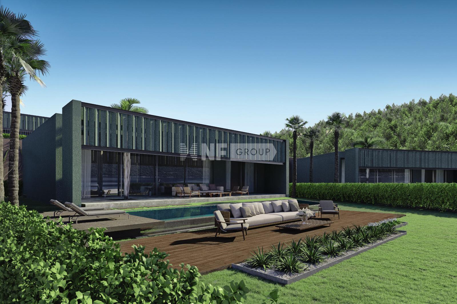 Великолепный комплекс вилл на берегу моря в Бодруме (Eden Garden Bay Villas)