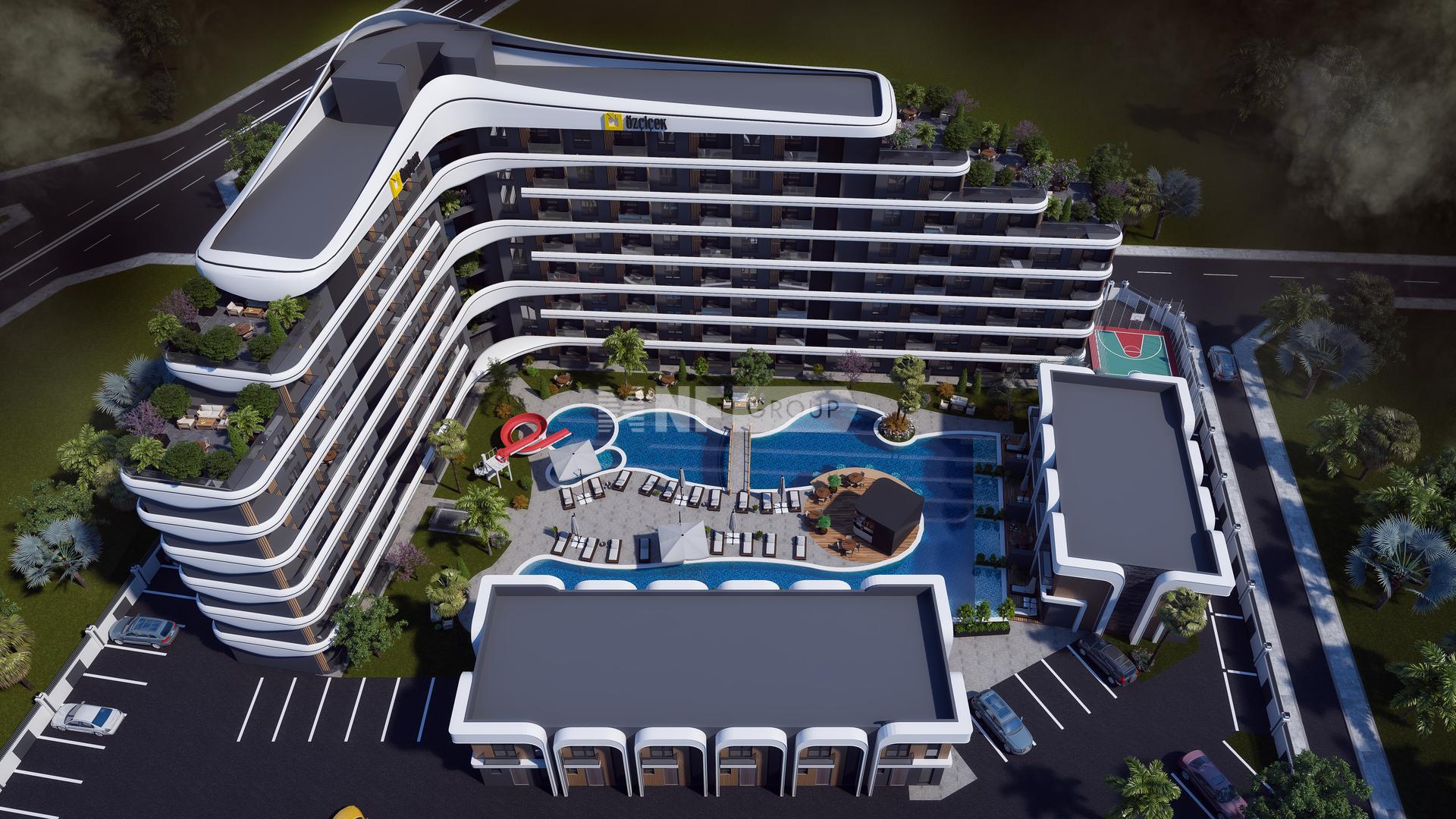 Престижный жилой комплекс в популярном районе Антальи (Ailas - AN412)