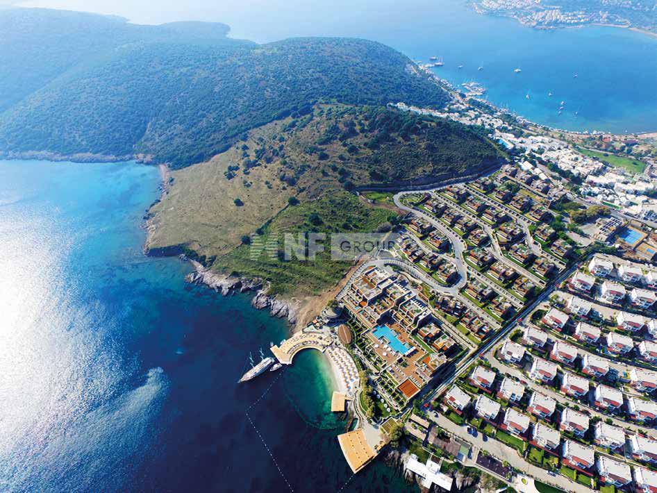 Роскошные резиденции при отеле 5* в Бодруме (Carese Bodrum)