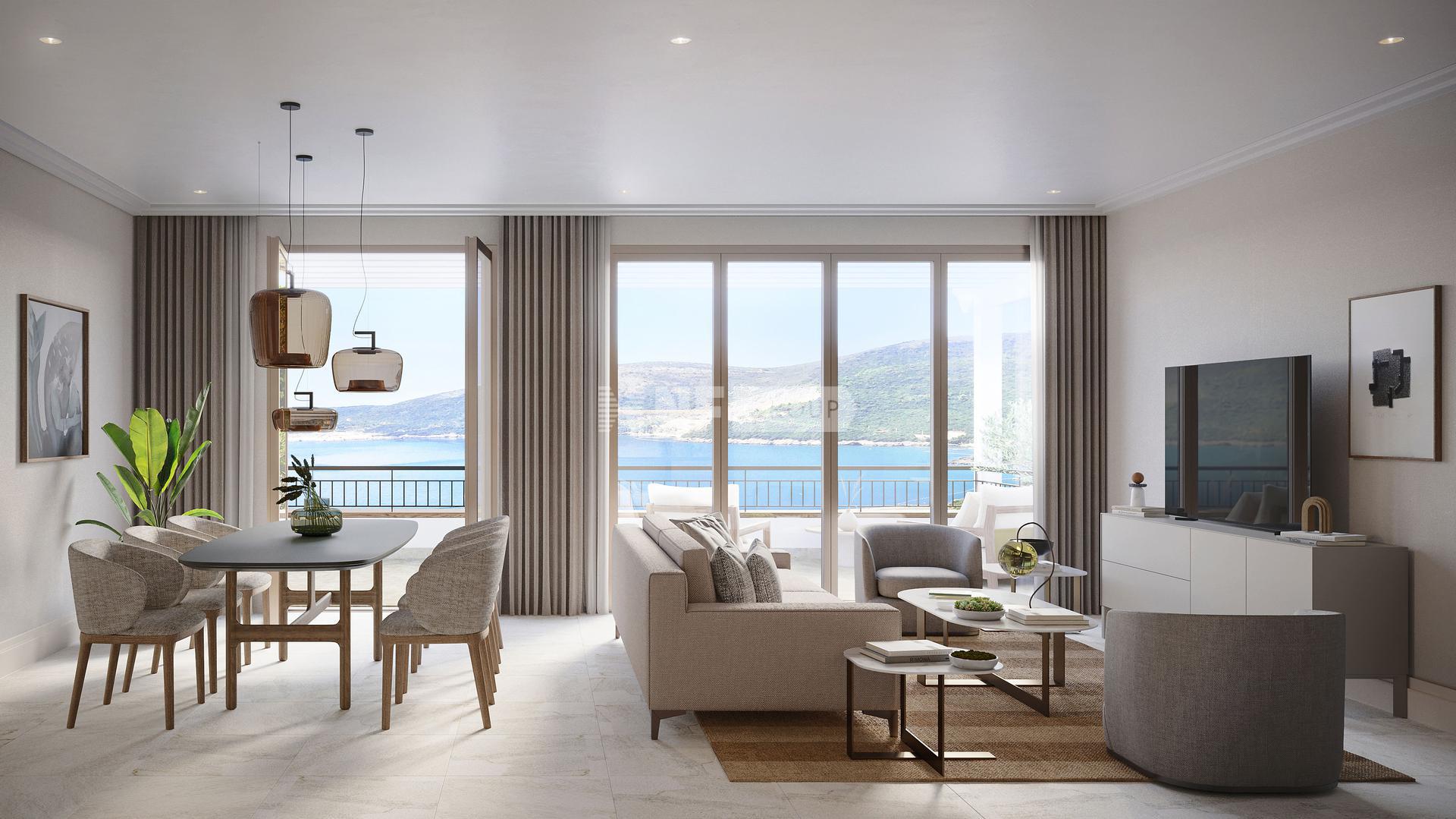 Апартаменты с 1 спальней в Черногории (Marina Village K612)