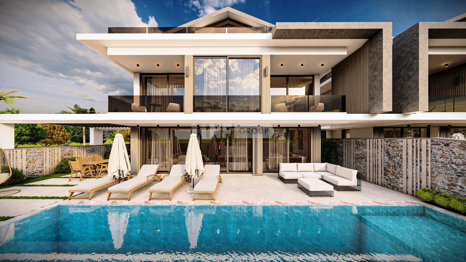 Роскошные трехэтажные виллы в самом центре Фетхие на берегу моря (Lesnarab villas)