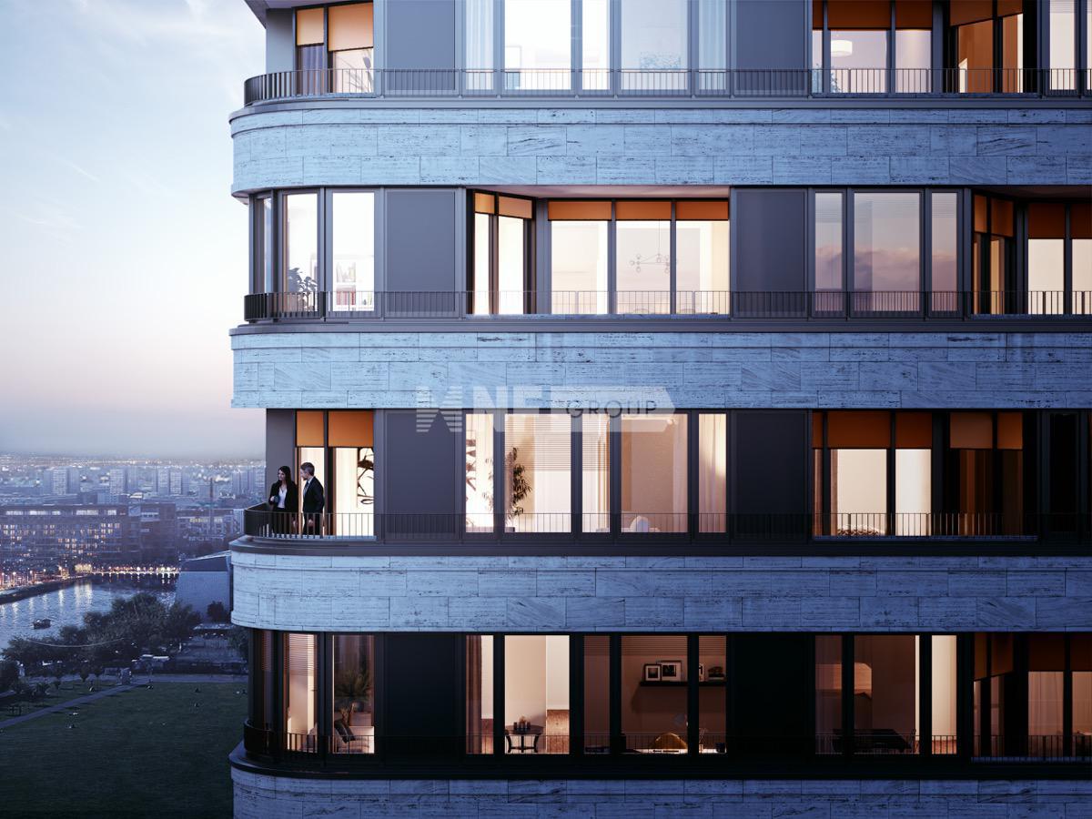 Новый жилой проект в деловом квартале Берлина (Ziegert Immobilien (Upside Berlin))