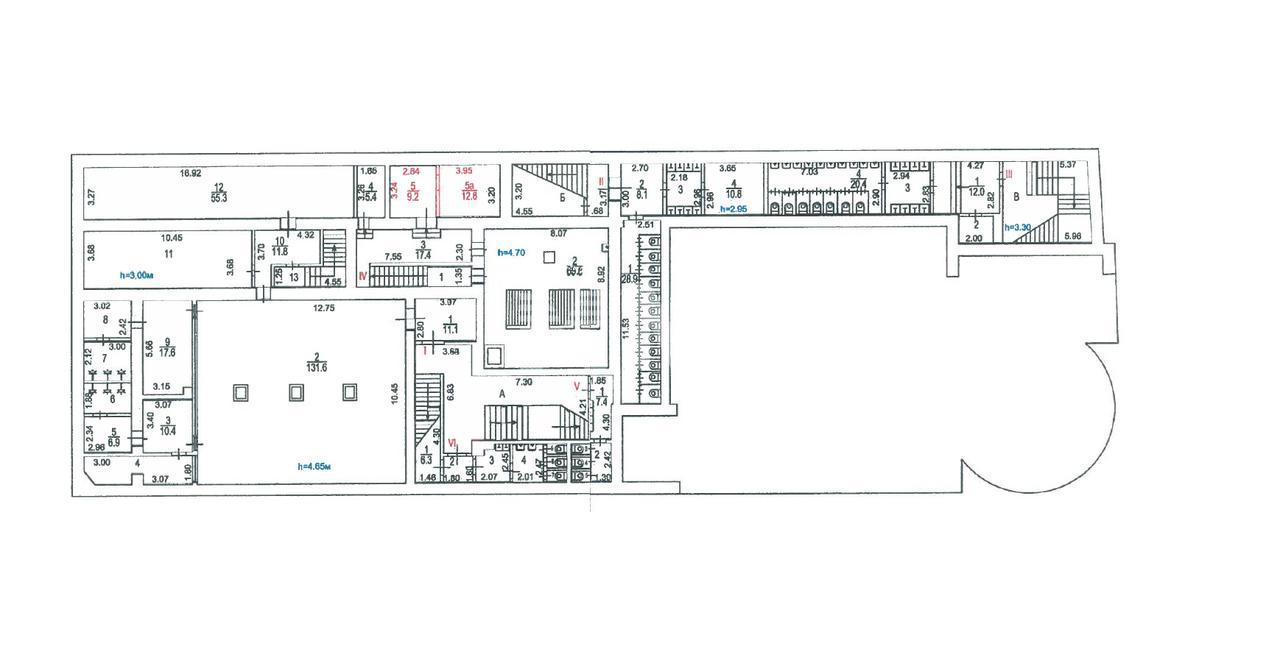 Продаётся офис 4 440 м², -1-7 этаж - ДК Зуева, Москва | Лот os16106