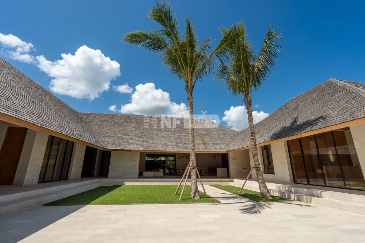 Two Luxury 5 Bedroom Villas in Pererenan with Lush Green and Sunset Views