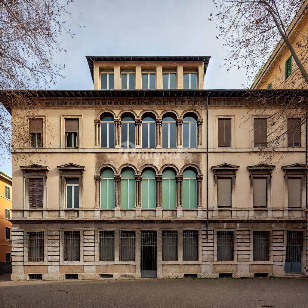 Здание под реконструкцию в студенческое общежитие в Риме (Trevi Elite от Ксении)