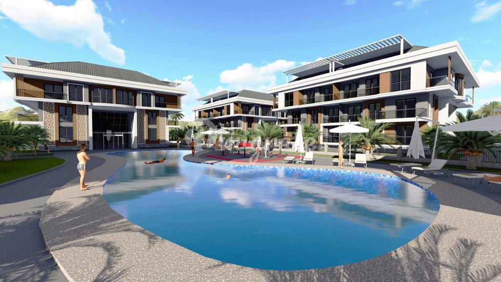 Жилой комплекс с видом на море рядом с центром Дидима (Duplex - AhetApay Apt Didim (AD0055 Cumhuriyet))