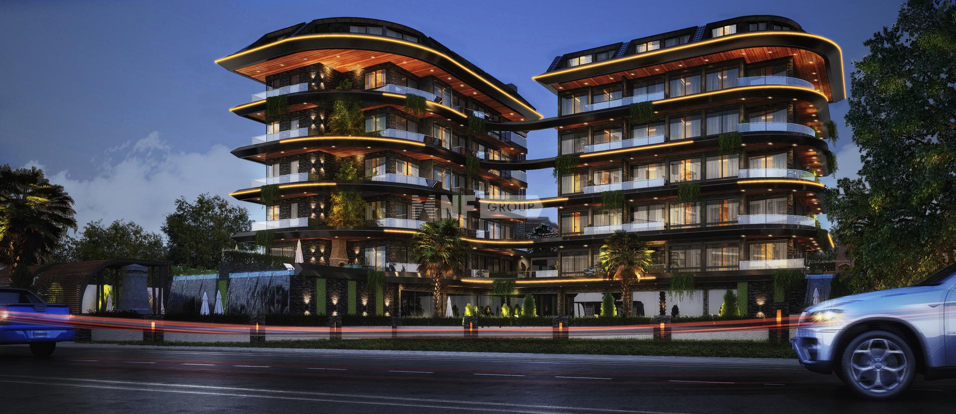 Проект премиум класса в районе Кестель, Аланья (100028)