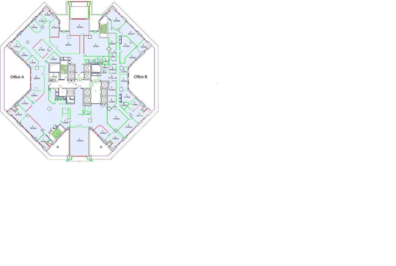 Аренда офиса 1 312 м², 20 этаж - Павелецкая Плаза, Москва | Лот ol13757