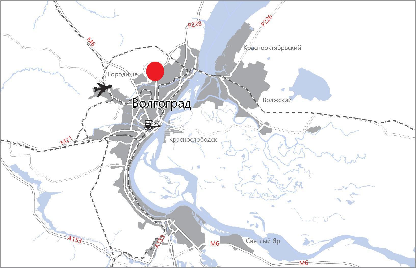 Волгоград - Городище - 7,6 Га