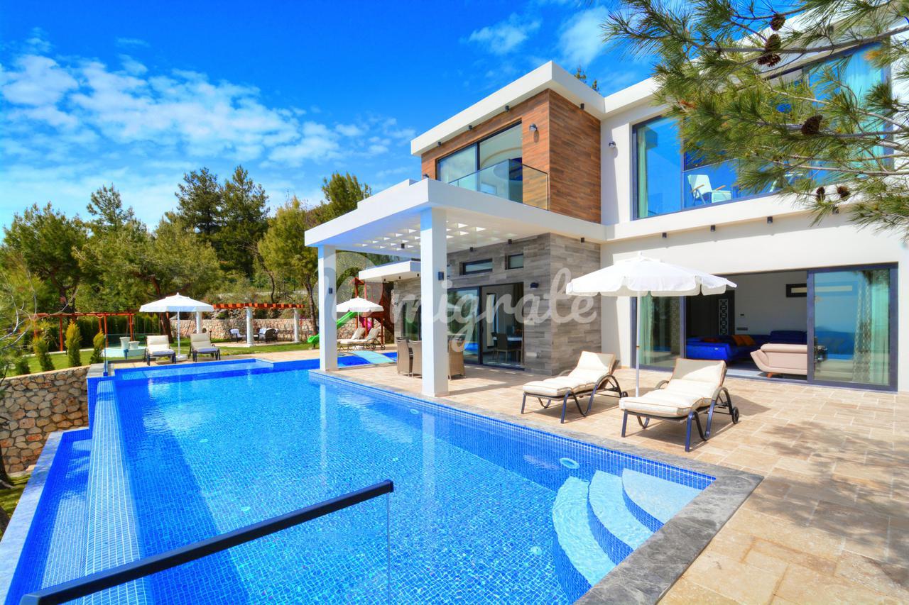 Вилла с видом на море в Калкане, Каш (BarDragnava Villa Kalkan Kas)